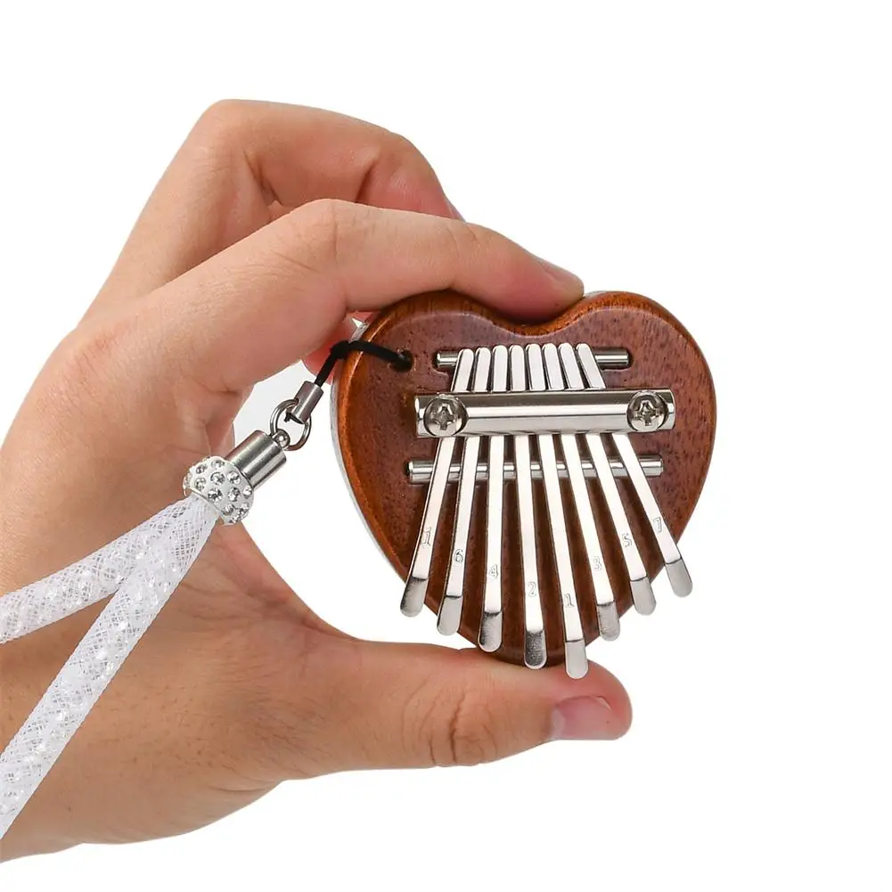 

8-key Kalimba Portable Mini Thumb Piano Finger Practice Instrument For Beginners Musical instruments as a Gift for family