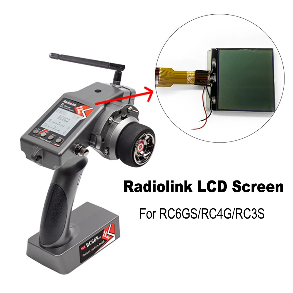 Оригинальный запасной ЖК-экран Radiolink для передатчика RC RC4GS/RC6GS/RC4GS V2/RC6GS V2/RC4G/RC3S