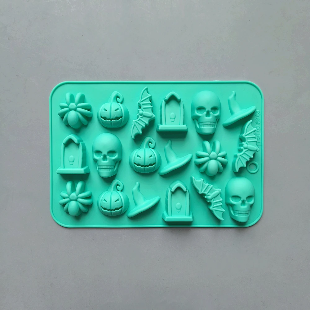 

Силиконовые формы для выпечки Хэллоуин 18 полостей