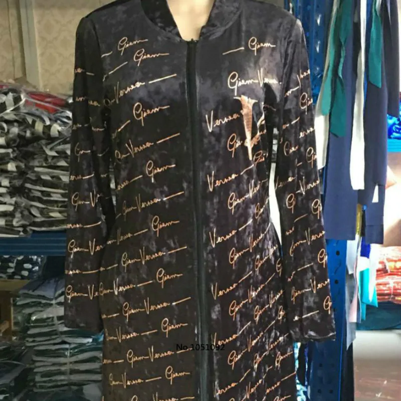 Бархатные африканские платья для женщин осень 2021 африканская одежда