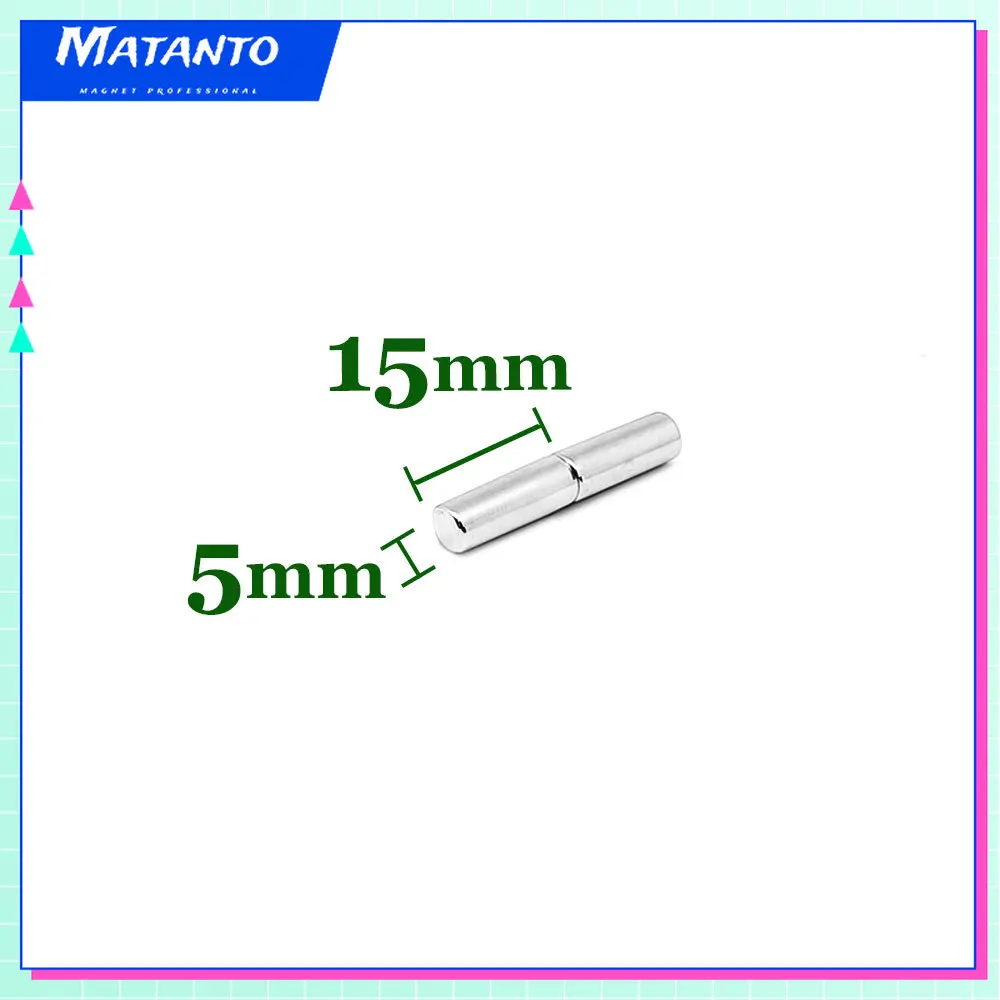 50-3000 шт. неодимовые магниты 5x15 мм