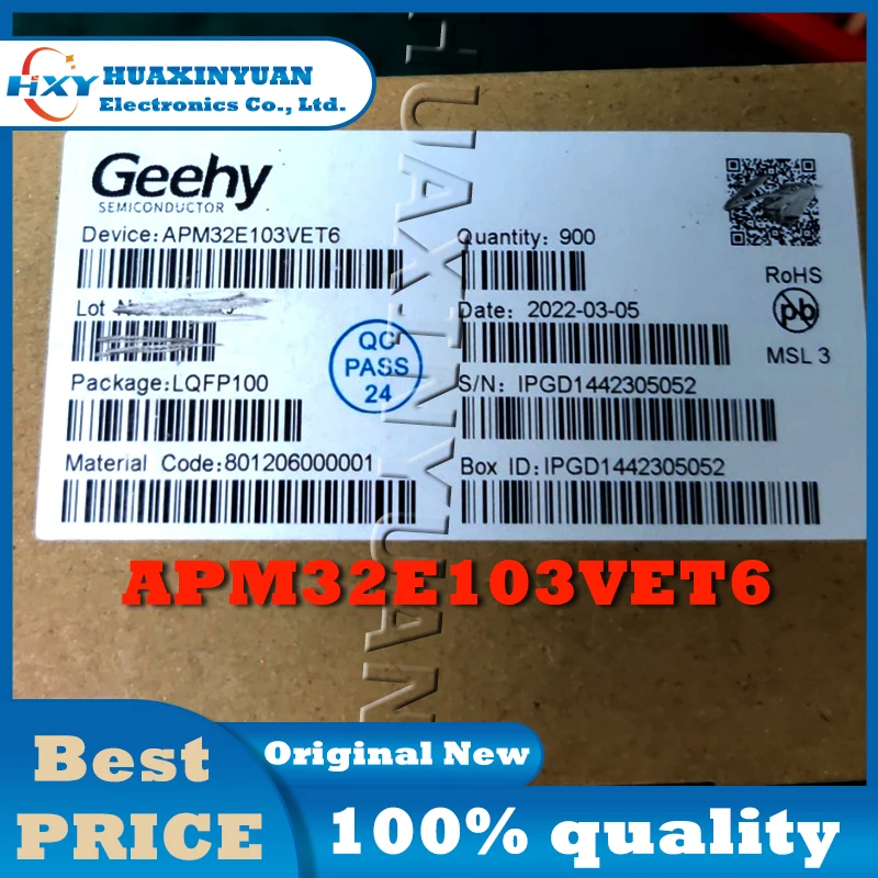 

1 шт./партия, микроконтроллер APM32E103VET6