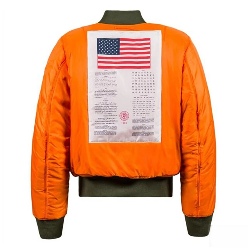 Men Coat Bubble Parka Puffer Warm Bomber Quilted Pilot Ma-1 
