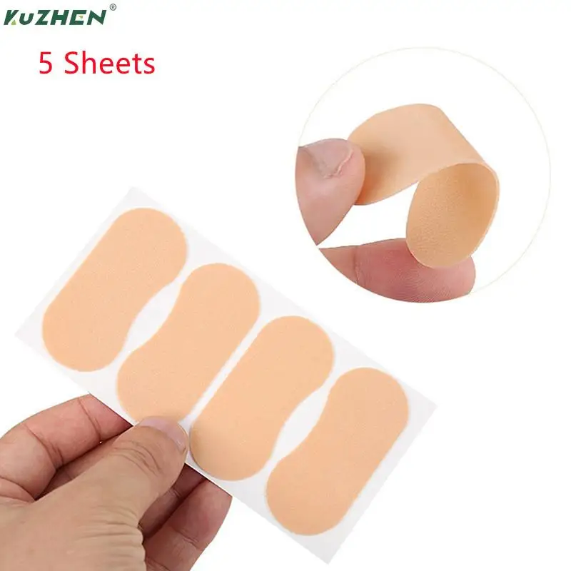 

5 Sheets Foam Foot Corn Calluses Toe Finger Protector Tape Hallux Valgus Shoe Cushion Anti-friction High Heel Feet Pads Sticker