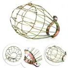 Металлический зажим для лампы, винтажный светильник в клетку, подвесные промышленные Чехлы для ламп, подвесной Декор для дома, бара светильник для освещения