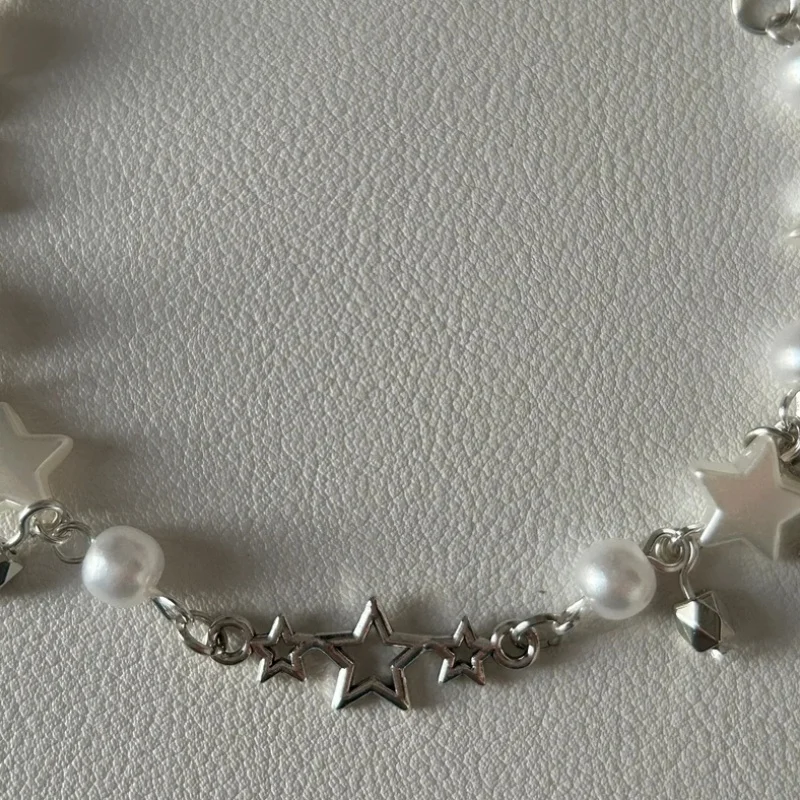 Y2K Симпатичные браслеты со звездой и луной дружба идеи подарков подвески из