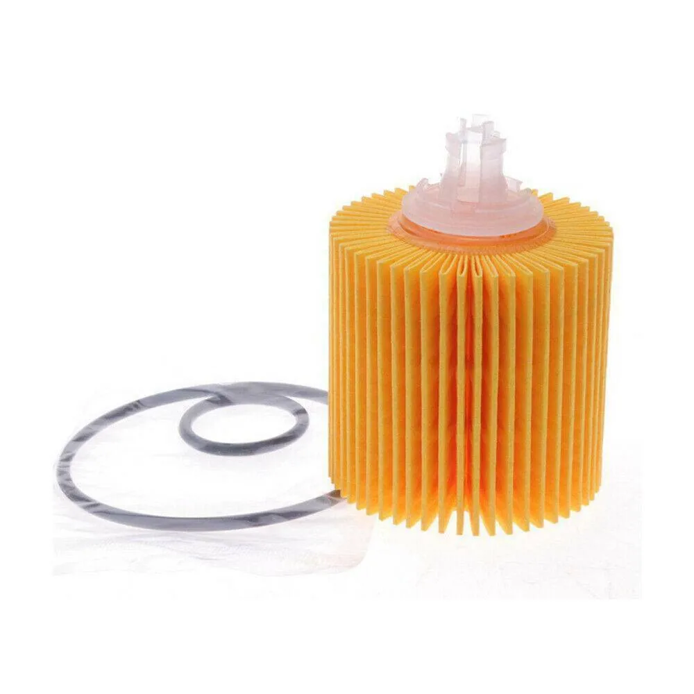 

5pc Yellow Reliable Lubrication 5pcs Oil Grids Oil Filter Element For Toyota For Camry 04152-YZZA1 04152-YZZA4 04152-YZZA5 YZZA6