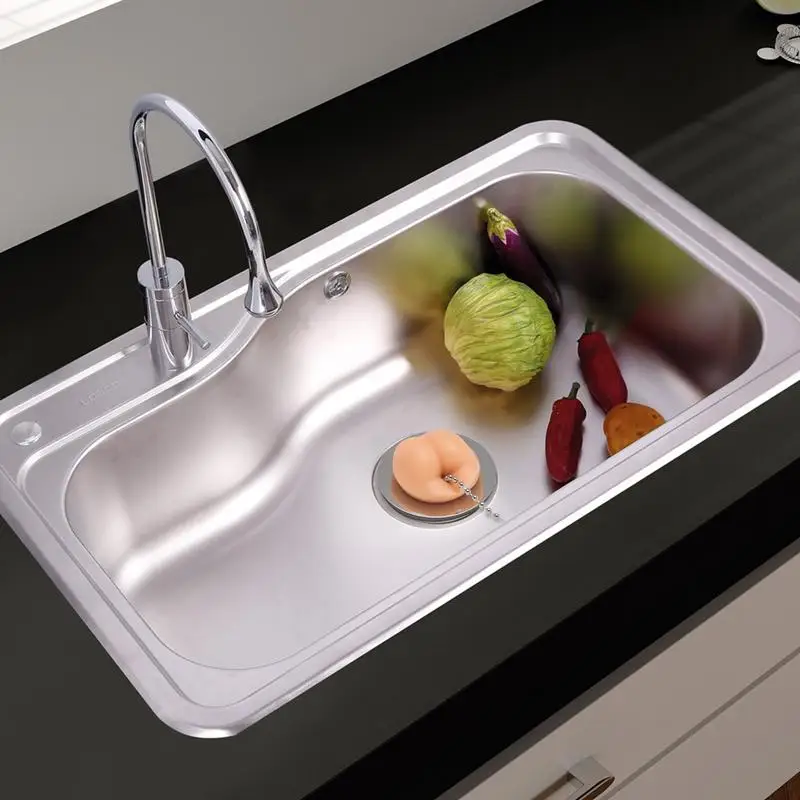 Рождественский силиконовый слив для ванной комнаты ловушка волос забавная