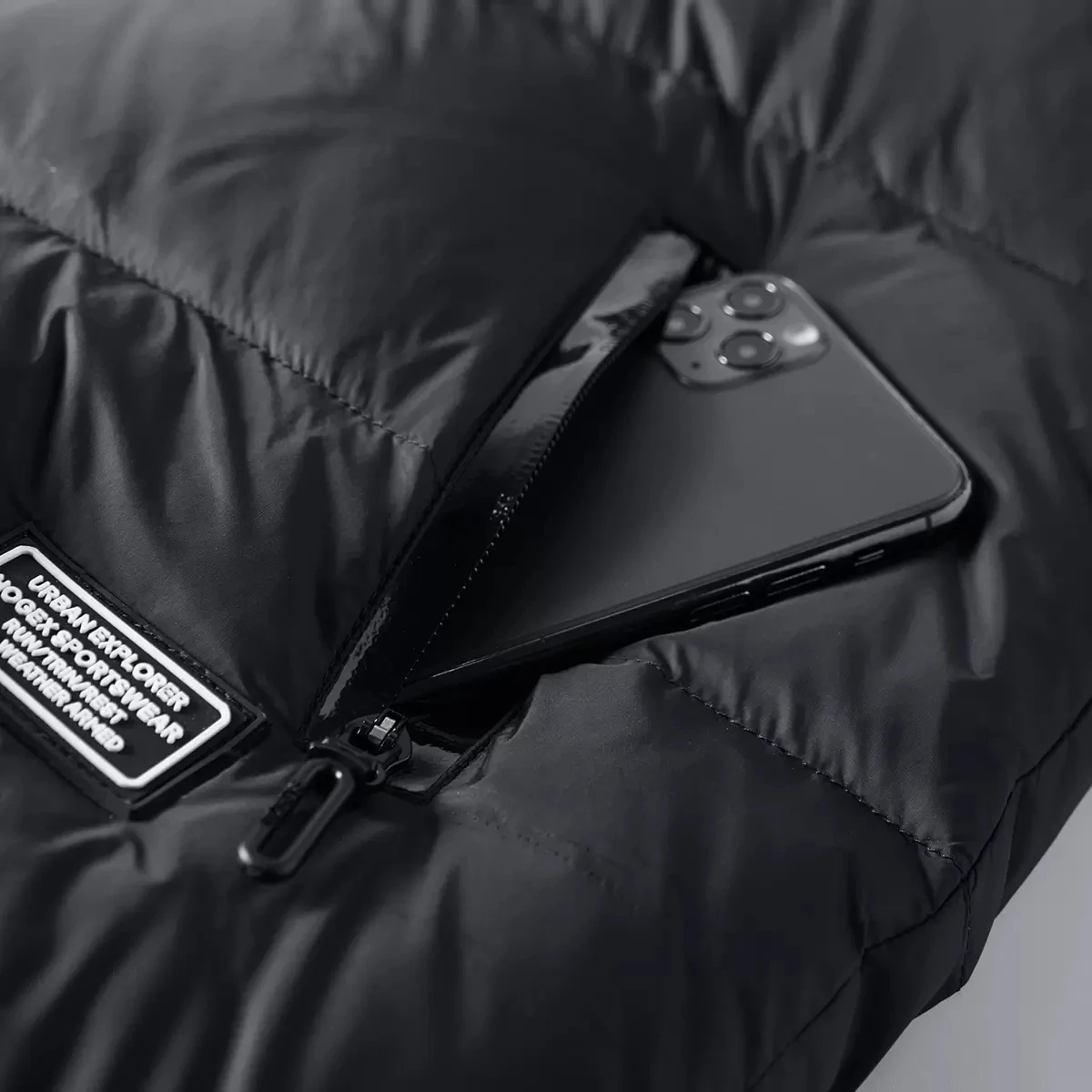 2024 зимняя мужская функциональная куртка-пуховик с капюшоном тактическая белая