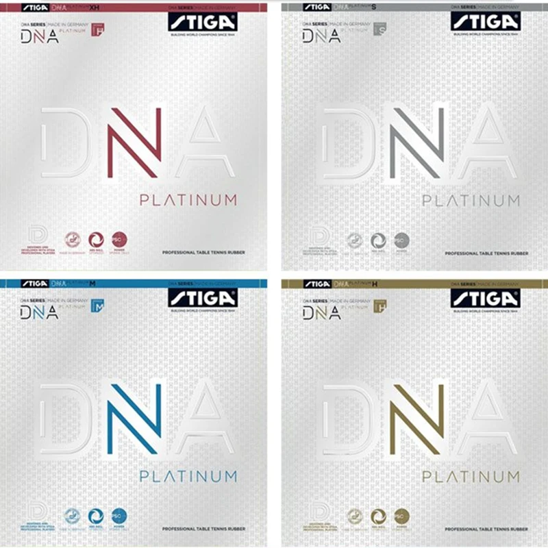 Фото STIGA DNA Platinum M DNA Platinum H Резина для настольного тенниса Pips-in Limited Release Оригинальная губка для пинг-понга STIGA DNA №2