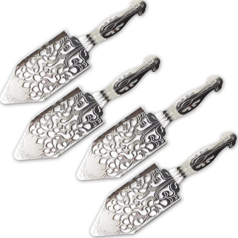 

4 шт., ложка из нержавеющей стали для коктейлей