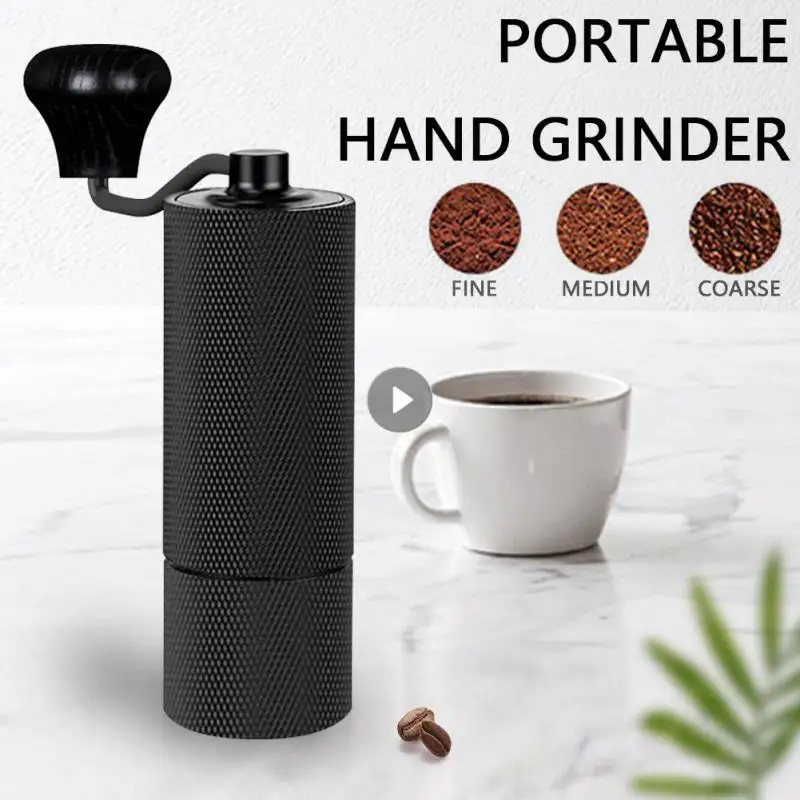 

CNC420 Manual Coffee Grinder CNC Grinding Core Inside High Quality Portable Hand Grinder Kitchen Coffee Grinders Accessories