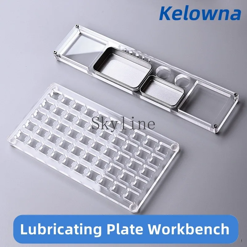 【In Stock】Kelowna Shaft Lubrication Plate Opener Companion Mechanical Keyboard Shaft Oil Plate Lubrication Plate Workbench Test