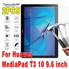 Закаленное стекло для Huawei Media Pad T3 10, 2 шт., защитная пленка для экрана планшета 9,6 дюйма, закаленное стекло для планшета, Защитная пленка для экрана