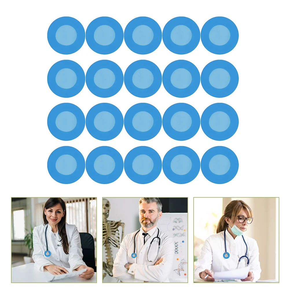 

20Pcs Stethoscope Head Covers Portable Silicone Stethoscope Head Protector Cover