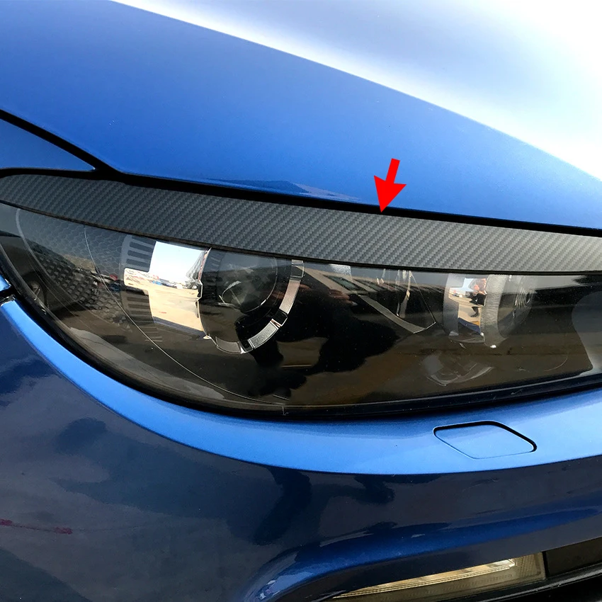 

Наклейки на переднюю фару для VW Suncool Scirocco 2008 2009 2010-2017