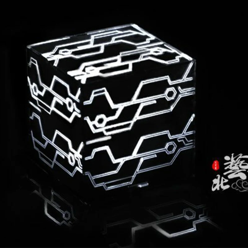 

NieR Automata 9S 2B реквизит для косплея белая фотография черная коробка YoRHa No.9 Тип S No.2 Тип B магический куб