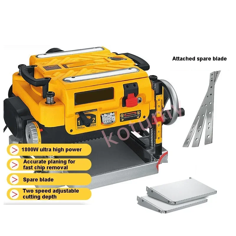 DW735 Настольный деревообрабатывающий пресс-рубанок 220 В Автоматический