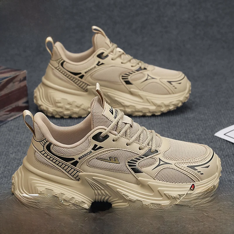 Популярная мужская обувь Warrior осенняя повседневная для папы универсальная