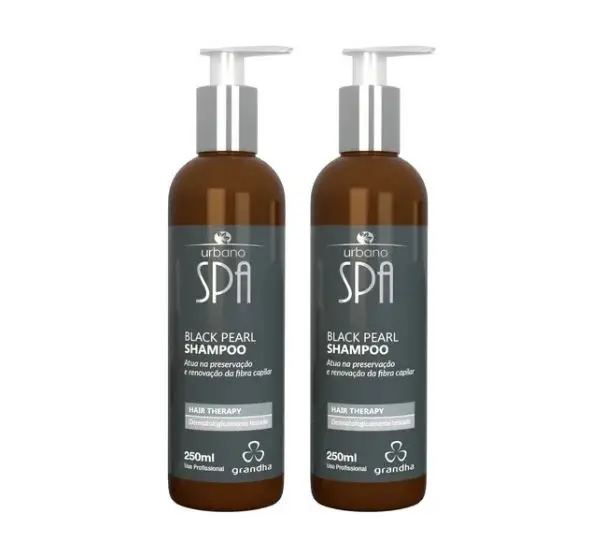 

2x Shampoo Grandha Black Pearl Urbano Spa Hair Therapy