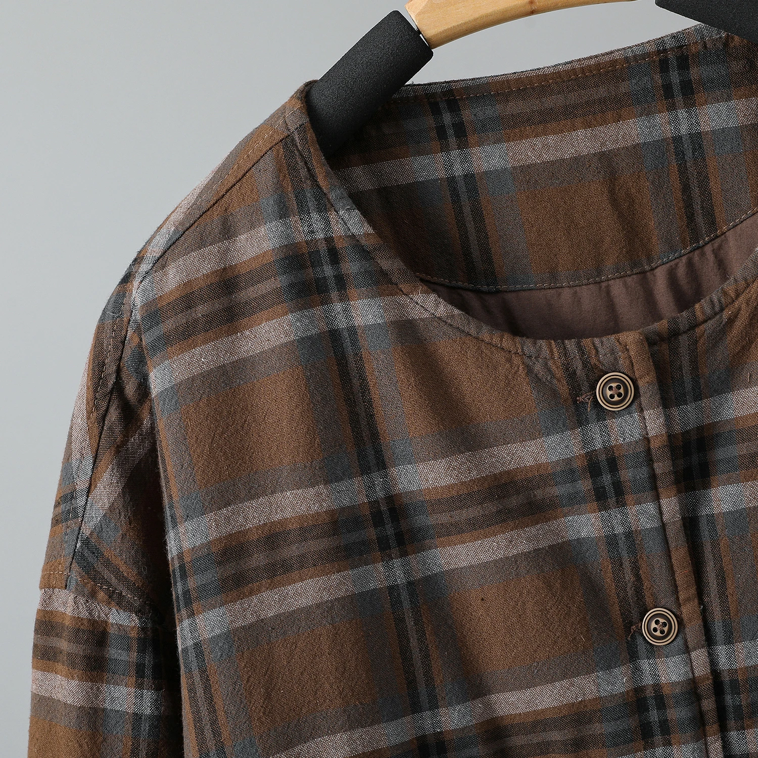 Утечка ~ женский зимний ретро-пуховик из промытого льняного полотна жареный цвет