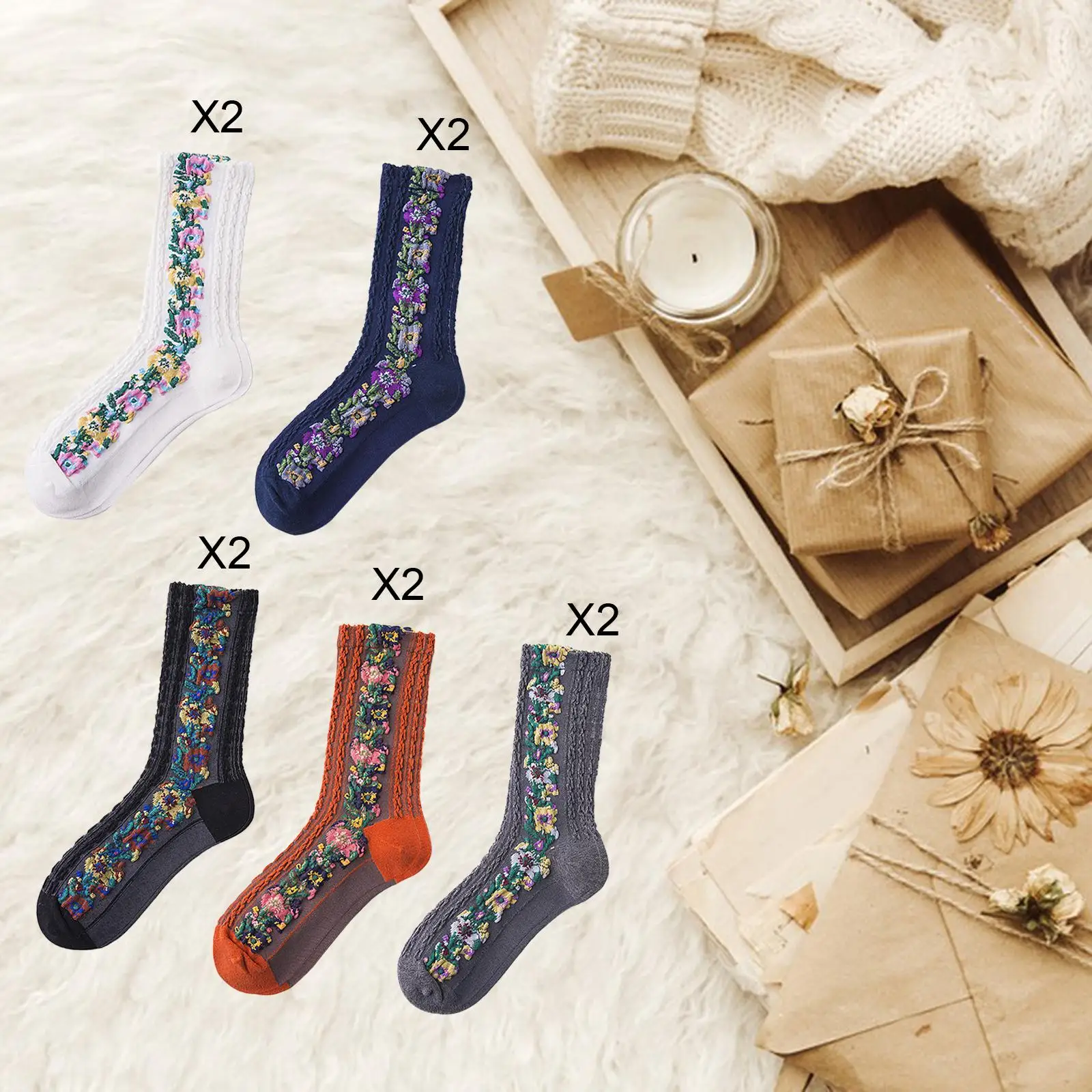 

Забавные женские носки, носки для пола, мягкие чулки, осенне-зимние милые носки для сна, Повседневные носки для холодной погоды, праздников, ...