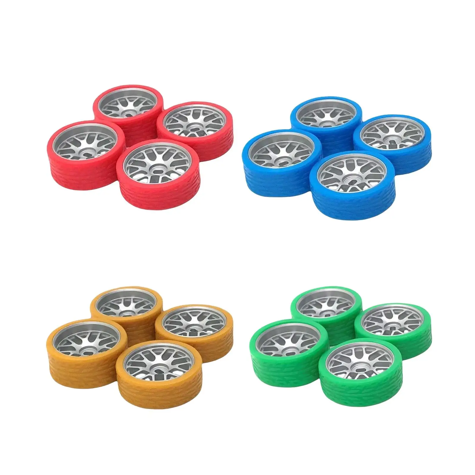 

4 шт., пластиковые шины для Wltoys K999 284131 K979