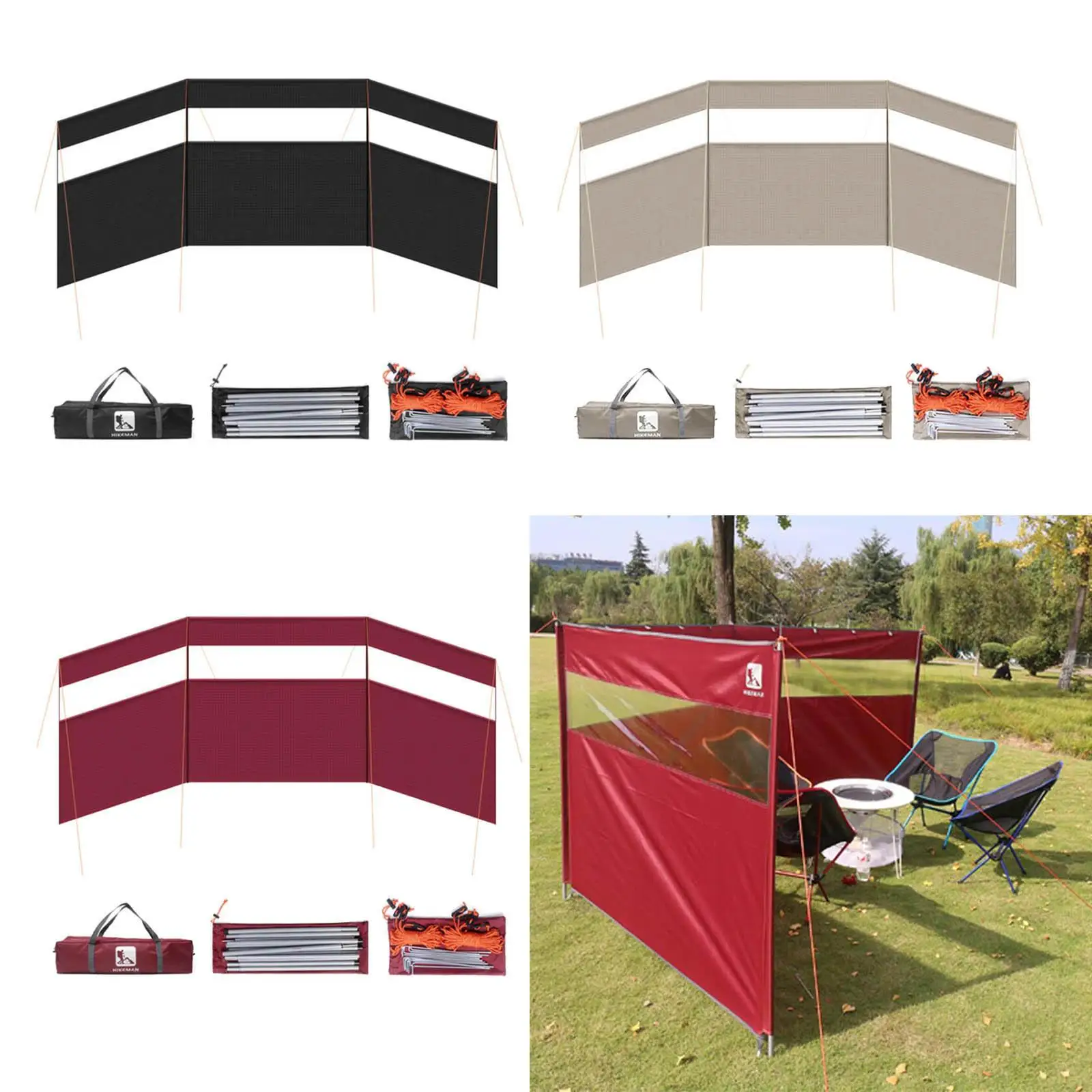 Ветровка для кемпинга на открытом воздухе печь ветрового стекла пляжное укрытие