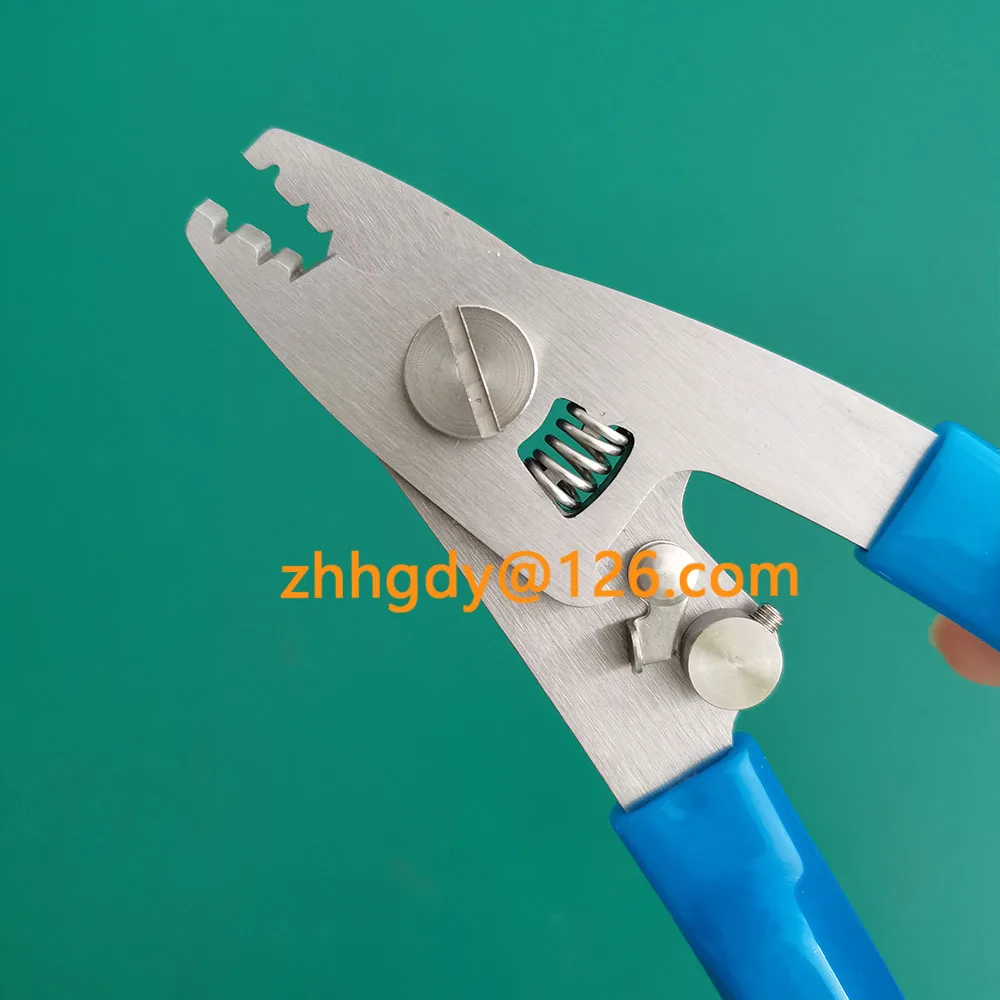Stainless Steel Three-port Fiber Stripping Pliers FTTH Tool  Optic StrippingPlier Tool