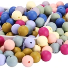 1000 шт., силиконовые бусины для прорезывания зубов, 12 мм