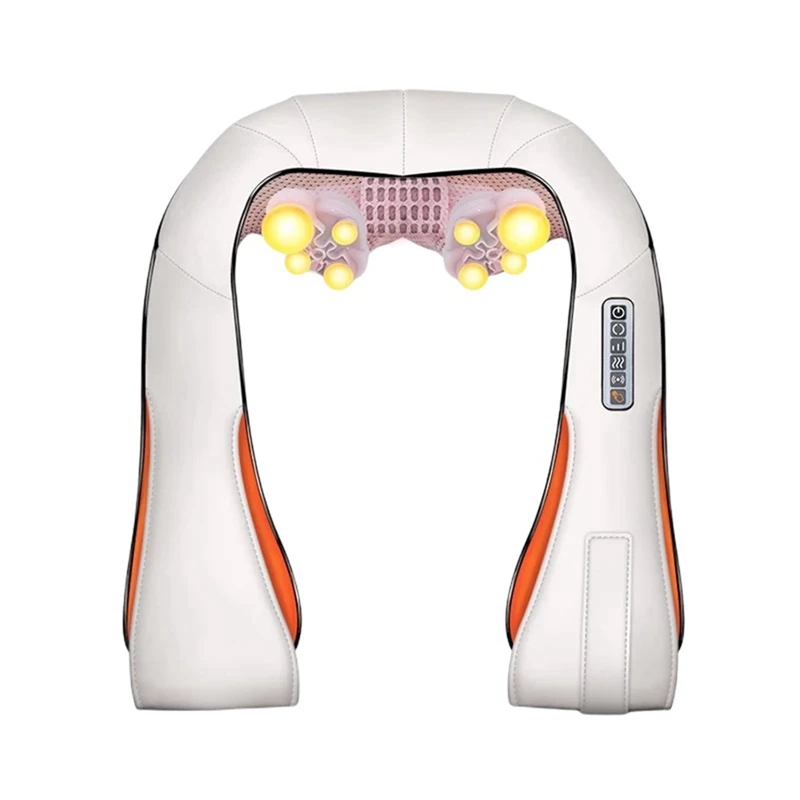 

Neck Shoulder Massager With Heat,Multifunction U Shape Electric Back Massage Device For Home Office Cars,EU Plug