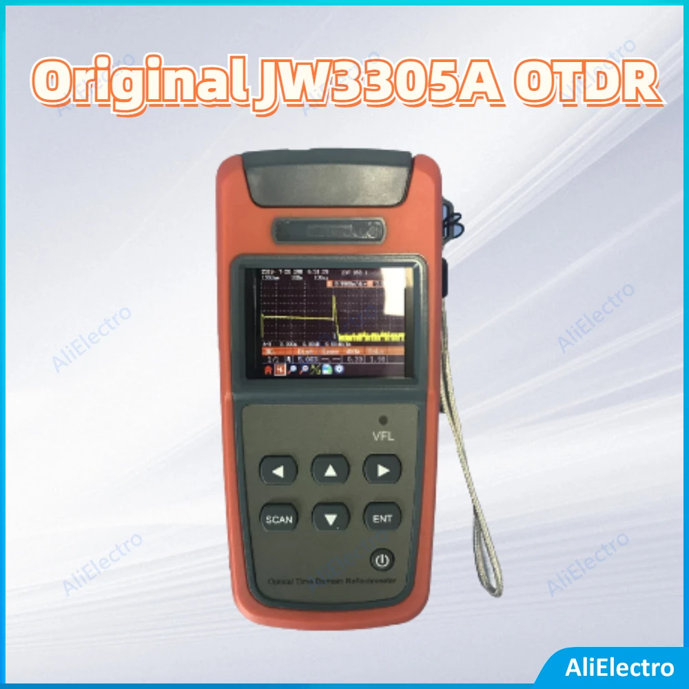 

Original JW3305A OTDR 60KM Optical time domain reflectometer with VFL FC/SC Connector Optical Fiber Ranger 1550nm Free Shipping