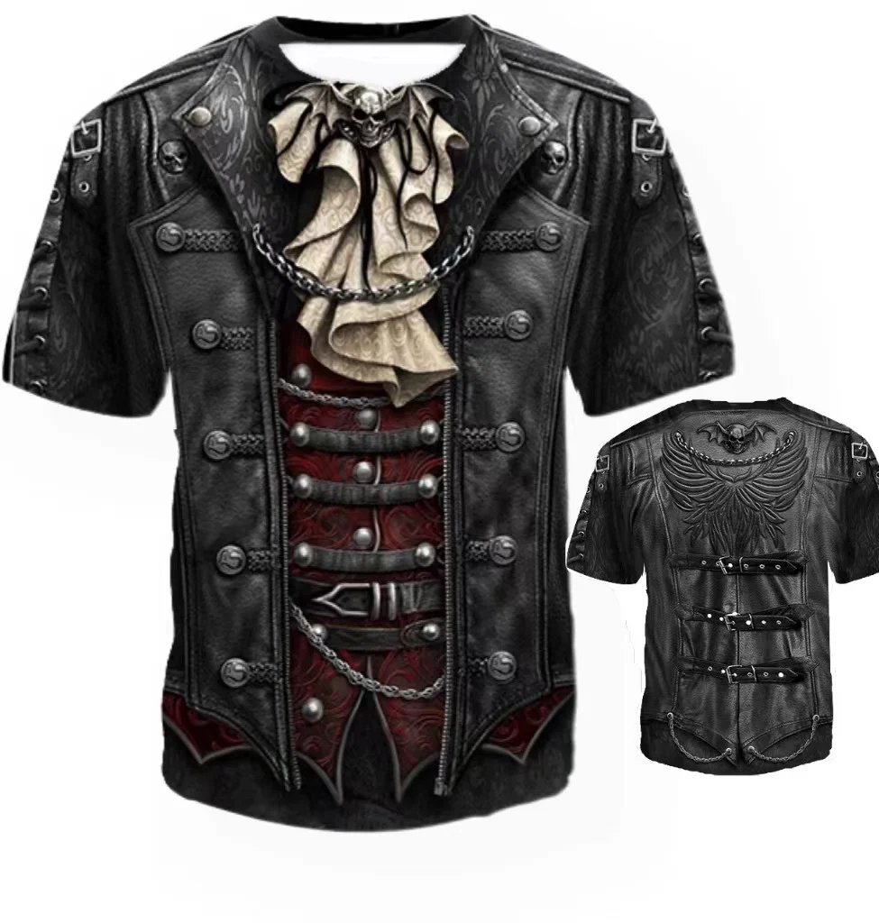 

Новинка 2019, модные мужские повседневные футболки с 3D рисунком, дизайнерские футболки с коротким рукавом, футболка