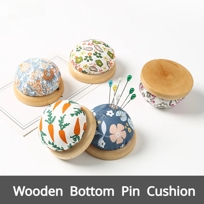 Булавка С Деревянной подушкой в форме шара для рукоделия «сделай сам» инструменты для шитья Вышивка крестом аксессуары для вышивания товары для шитья