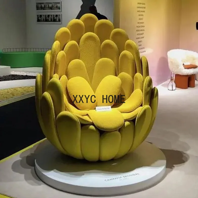 Итальянский стул с лепестками BULBO Одноместный цветами