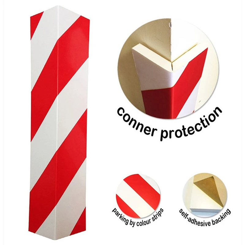 

Car Door Bumper Protection Exterior Anti Scratch Adhesive Foam Warning Sign Parking Garage Protector Styling Mouldings 40*15cm