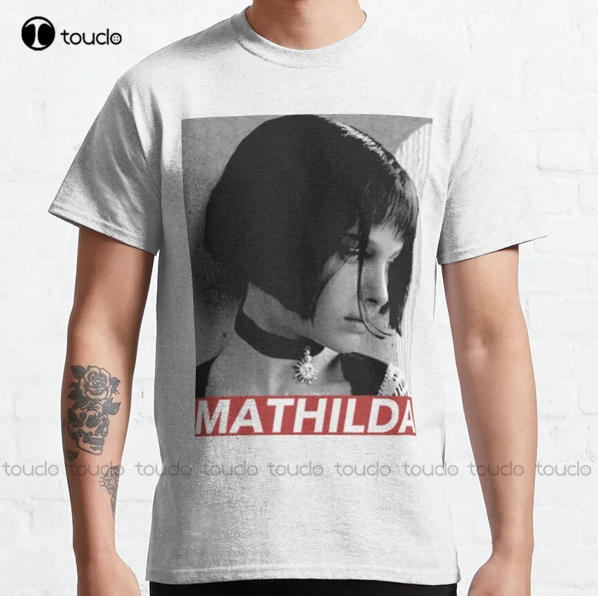 

MATHILDA léon cult movie cult movies mathilda leon movie leon the professional T-Shirt size shirts for women xs-5xl cotton