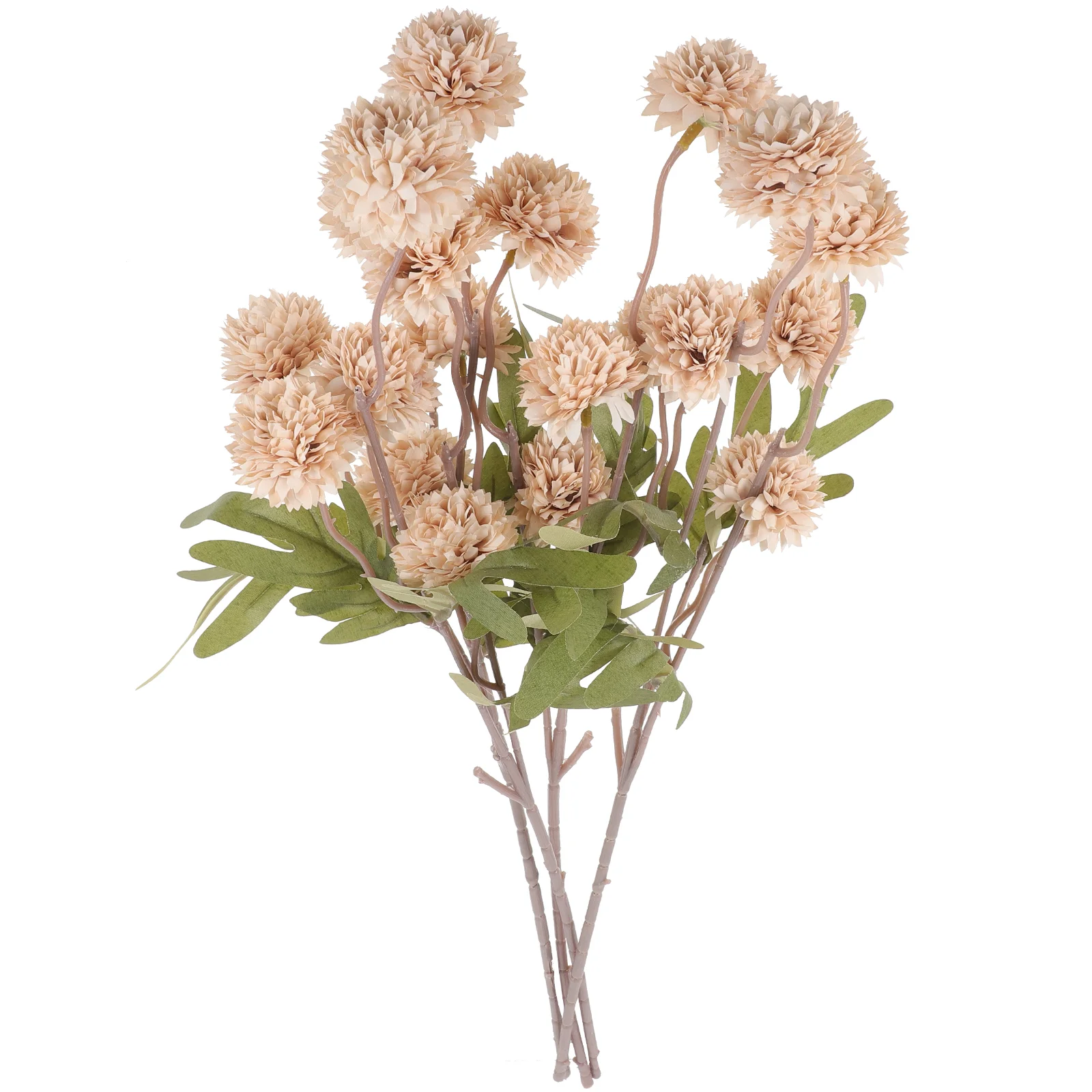 

Artificial Flower Faux Dandelions Decor Elegant Fake Flowers Simulation Adornment Wedding Simulated