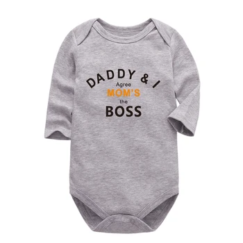 Newborn Bodysuit Baby Babies Bebes Clothes Long Sleeve Cotton Printing Infant Clothing 1pcs 0-24 Months 4