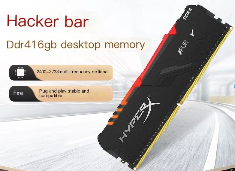 

Неистовый хакер серии чудовище, дикая полоса DDR4, 2666, 3200, 3600, 16 ГБ, полоса памяти, настольный компьютер general 16gx2, разгон игр