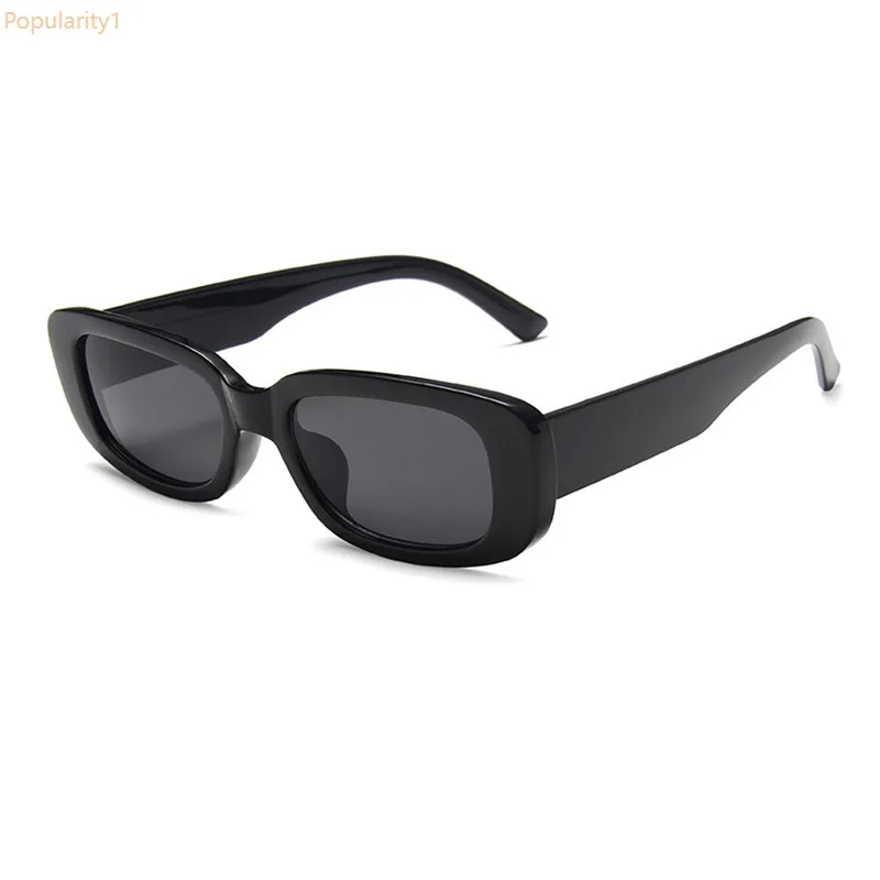 

Brand Design Rectangle Sunglasses Men Black Leopard Summer Male Sun Glasses For women 2021 Fashion Droshipping