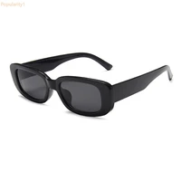 brand design rectangle sunglasses men black leopard summer male sun glasses for women 2021 fashion droshipping