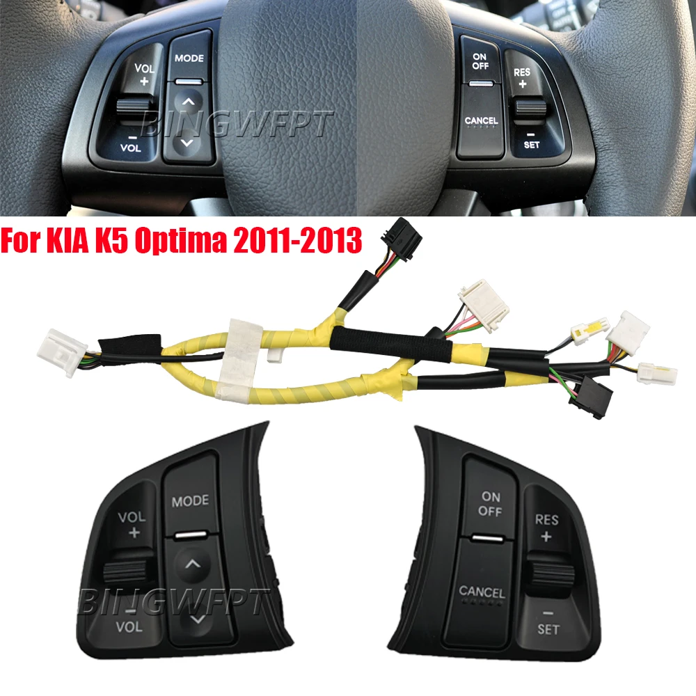 Фото Для Kia K5 Optima 2011-2013 96700-2T000: Новая кнопочная панель управления на руле (контроллер громкости, аудио, мультимедиа, круиз-контроль) №1