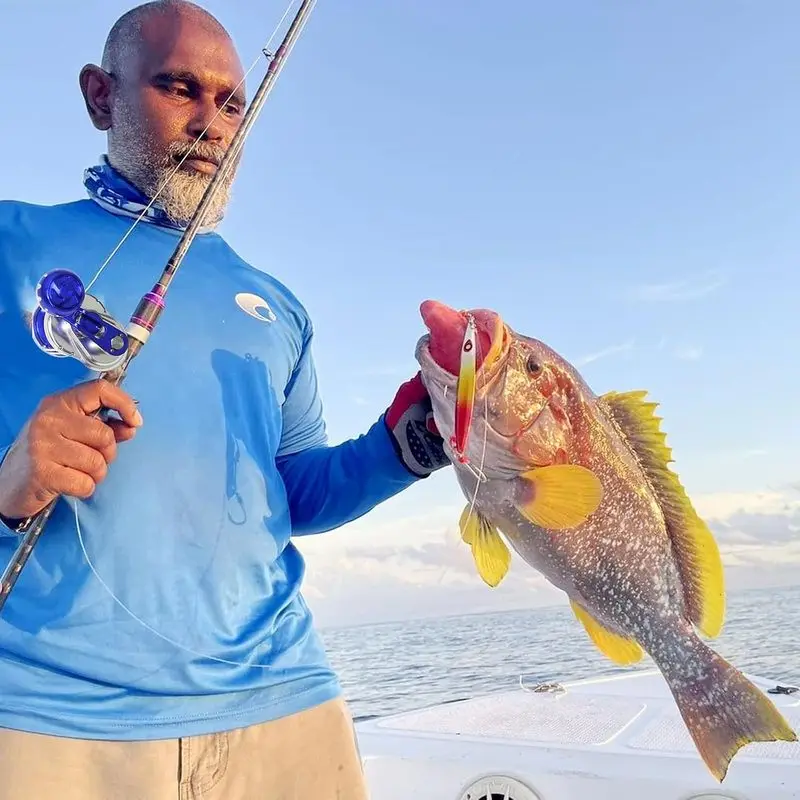 Рыболовная катушка Topline Tackle 66lb, передаточное число 6.3:1, 9+2 подшипника скольжения, полностью обработанная на станке с ЧПУ из авиационного алюминиевого сплава, для пресной и соленой воды. (art.: 3920dd0645add) - 3920dd0645add