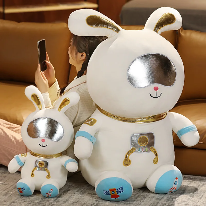 

40-80 см космический кролик, плюшевые игрушки, астронавт, космический корабль, мягкое животное, плюшевая кукла, диван, подушка для мальчиков, д...