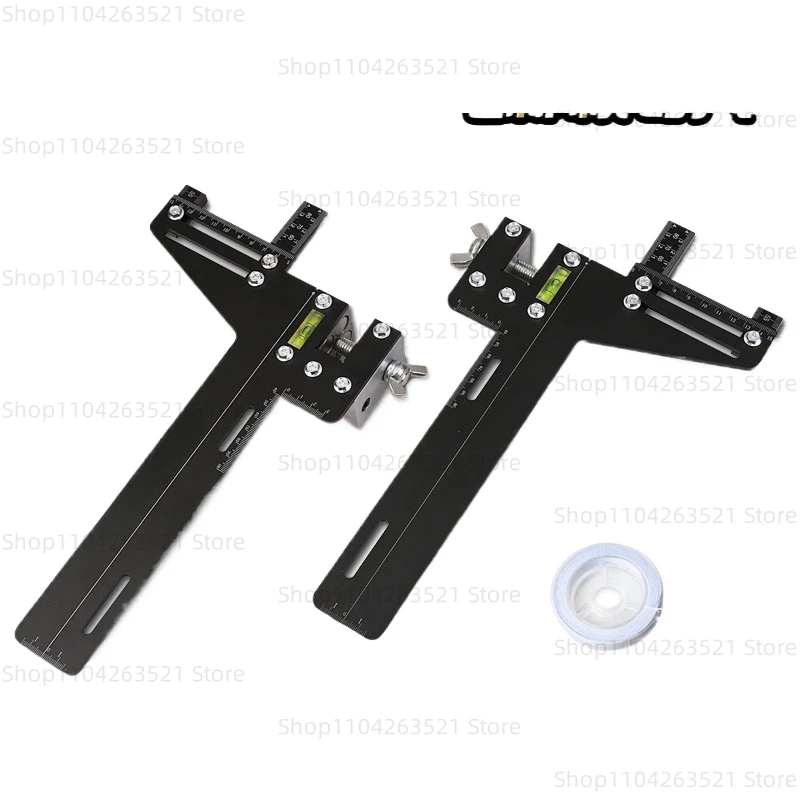 Single Line Guide Ruler Elevator Guideway Positioning School