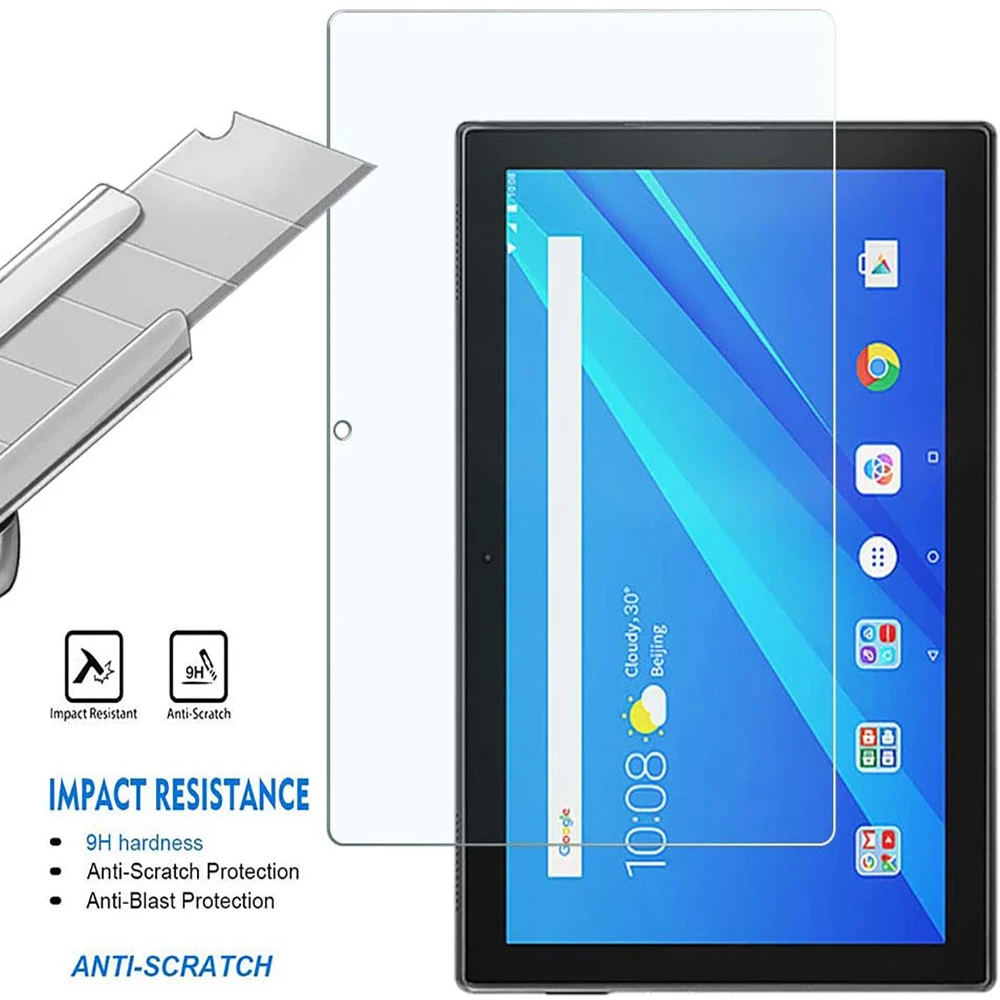 

Пленка из закаленного стекла для Lenovo TAB M10, TB-X605F, TB-X505, 10,1 дюйма, устойчивая к царапинам водонепроницаемая пленка для планшета 10,1 дюйма