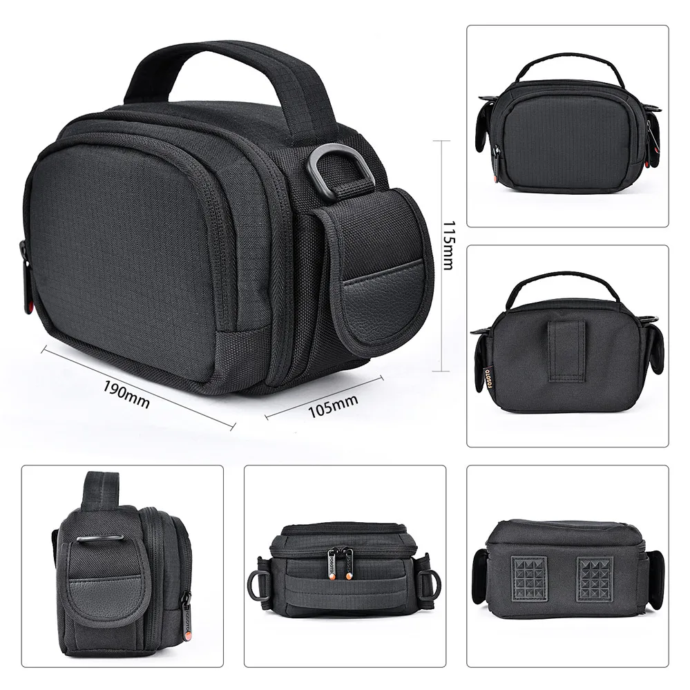 Чехол для камеры FOSOTO, совместимый с Canon VIXIA HF R800 R700, Sony HDR-CX405 CX675 CX670 SR12 FDRAX53, сумка для камеры (art.: 3920cf5adadeb) - 3920cf5adadeb