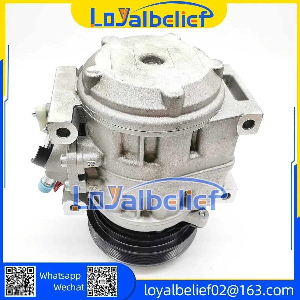 Фото НОВЫЙ Компрессор кондиционера 10P30C для Toyota Mini BUS Toyota Coaster 88320-36560 447220-1472 8832036530 4472200394 4472201030 4472201310 №4