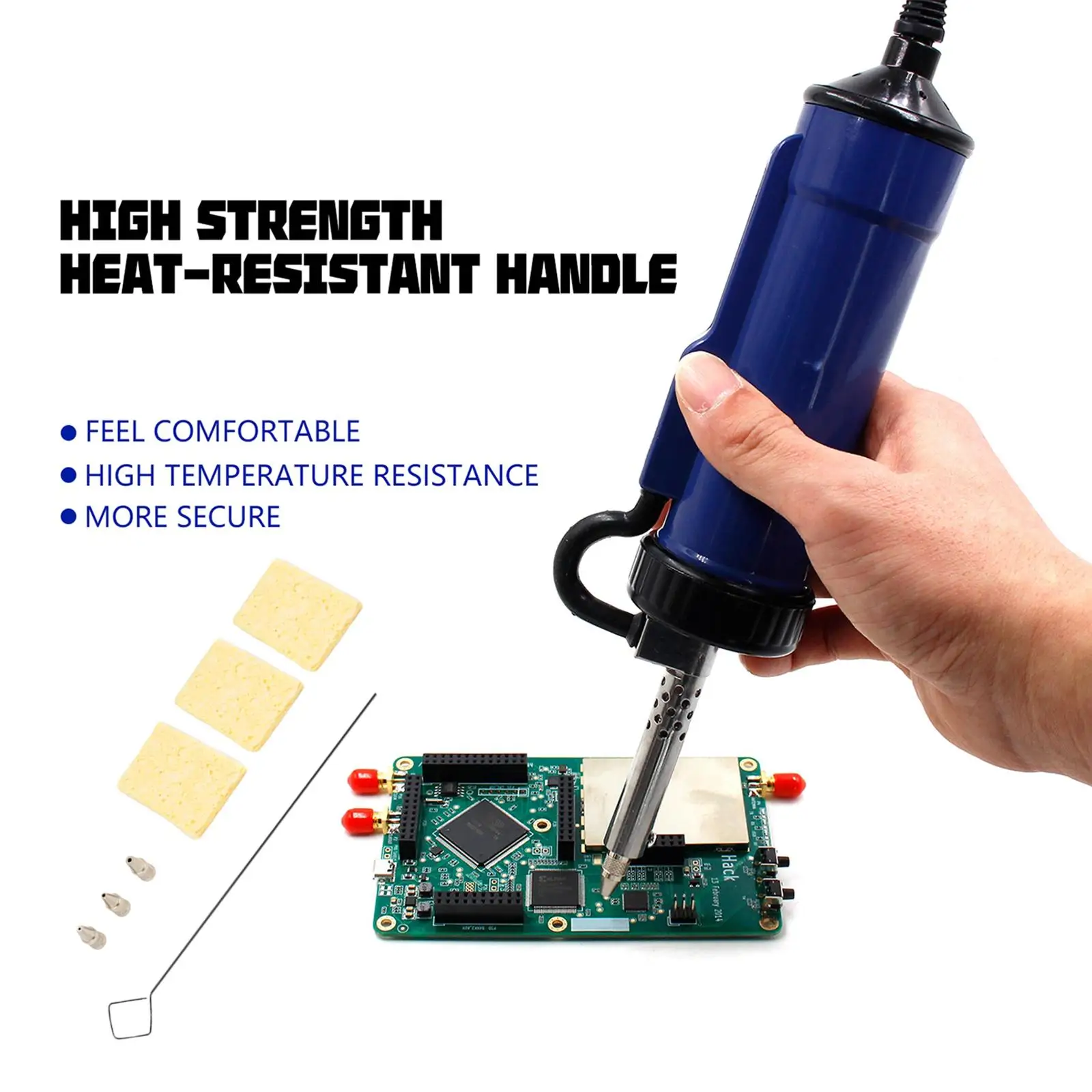 

Electric Vacuum Solder Sucker Tin Desoldering Tool Solder Removal Electric Suction Tin Pump